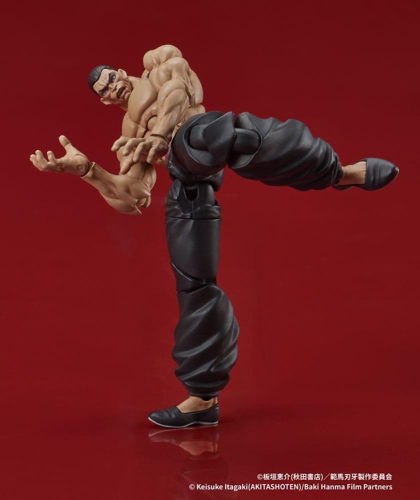 Baki Hanma Digaction figurine Retsu Kaioh 7 cm