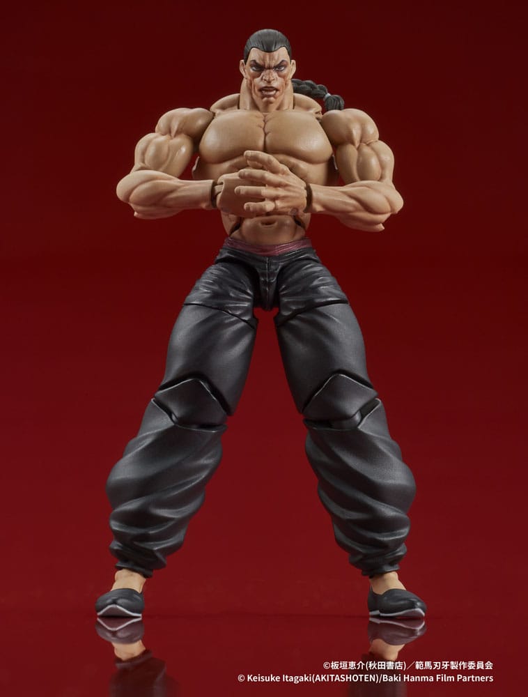 Baki Hanma Digaction figurine Retsu Kaioh 7 cm