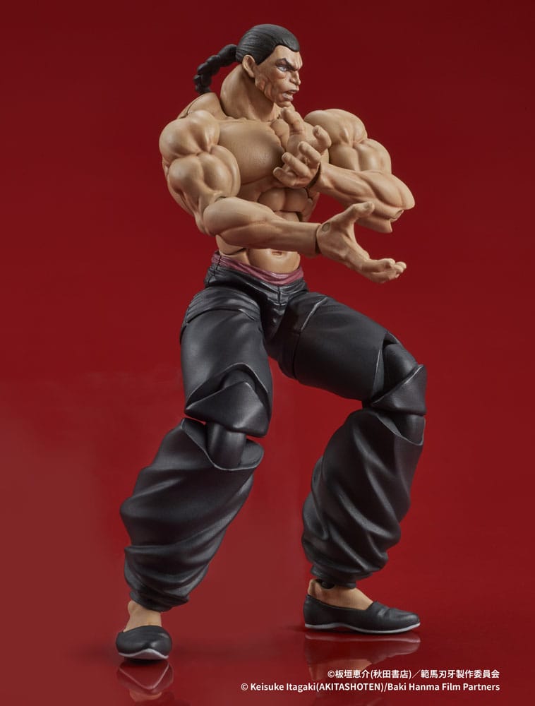 Baki Hanma Digaction figurine Retsu Kaioh 7 cm