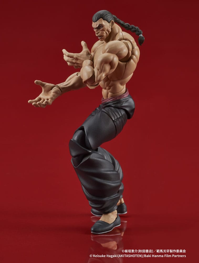 Baki Hanma Digaction figurine Retsu Kaioh 7 cm