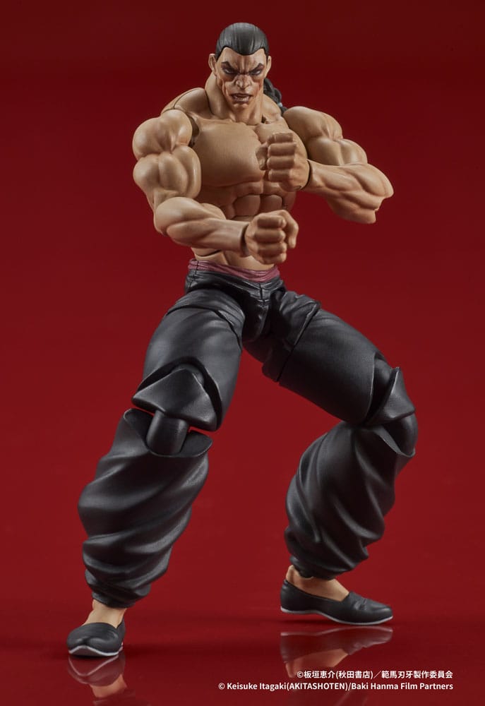 Baki Hanma Digaction figurine Retsu Kaioh 7 cm