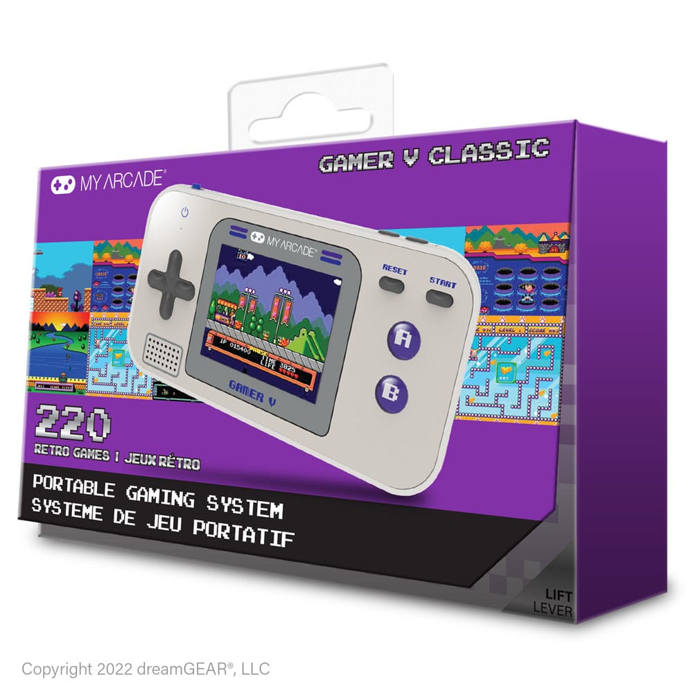 My Arcade Console de jeu portable Gamer V Classic