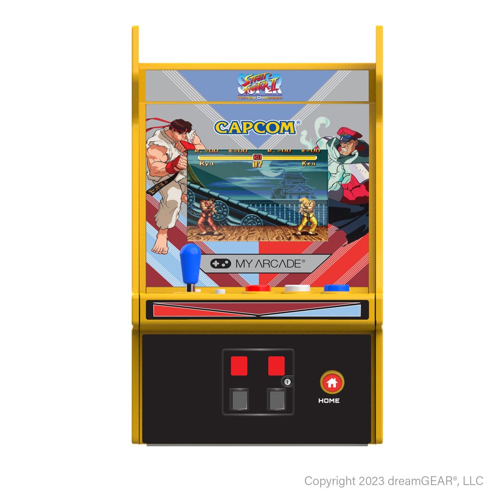 Super Street Fighter II Console de jeu rétro portable Arcade Micro Player Pro