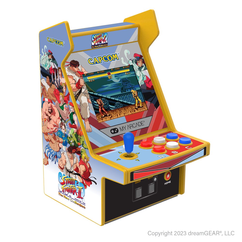Super Street Fighter II Console de jeu rétro portable Arcade Micro Player Pro