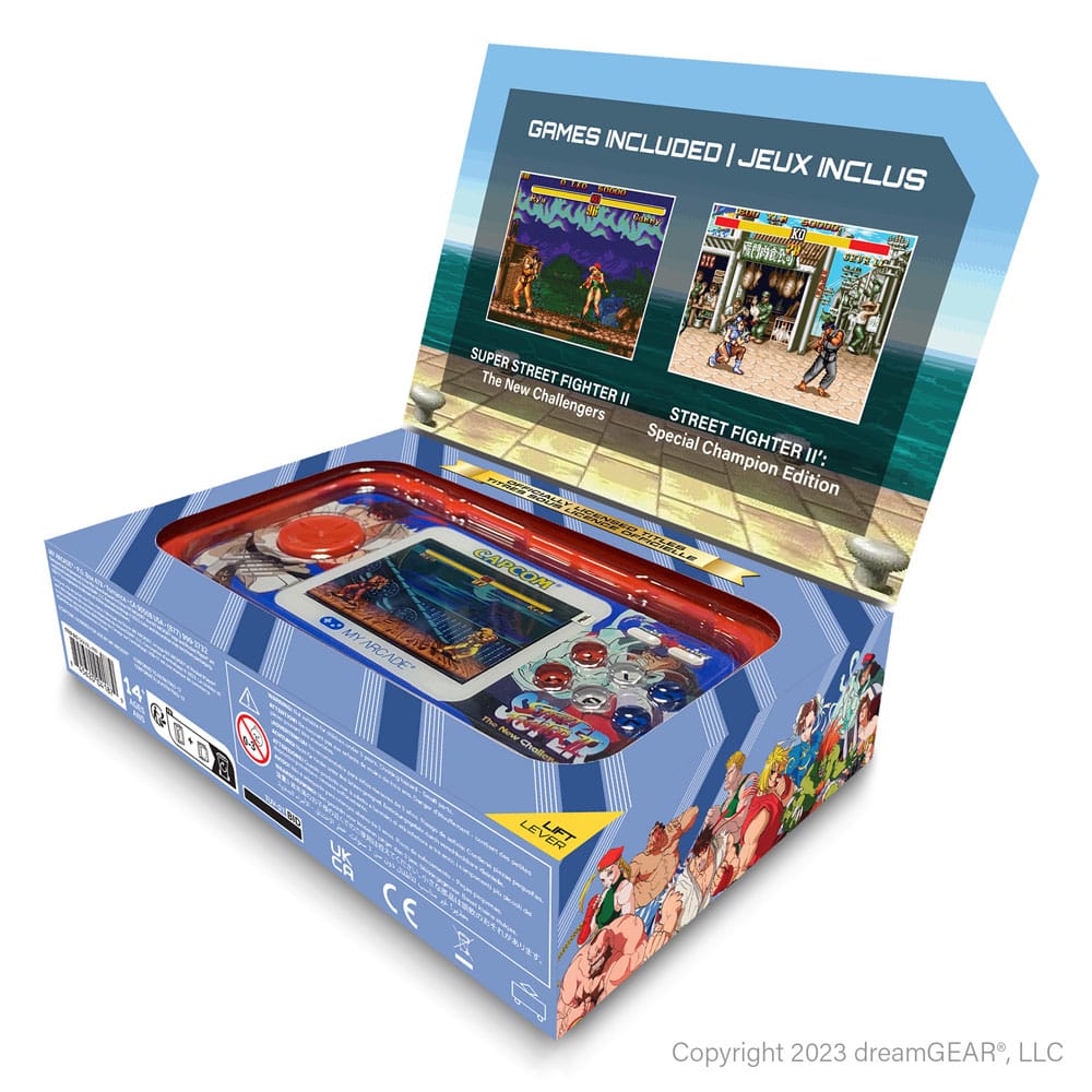 Super Street Fighter II Console de jeu portable Pocket Player Pro