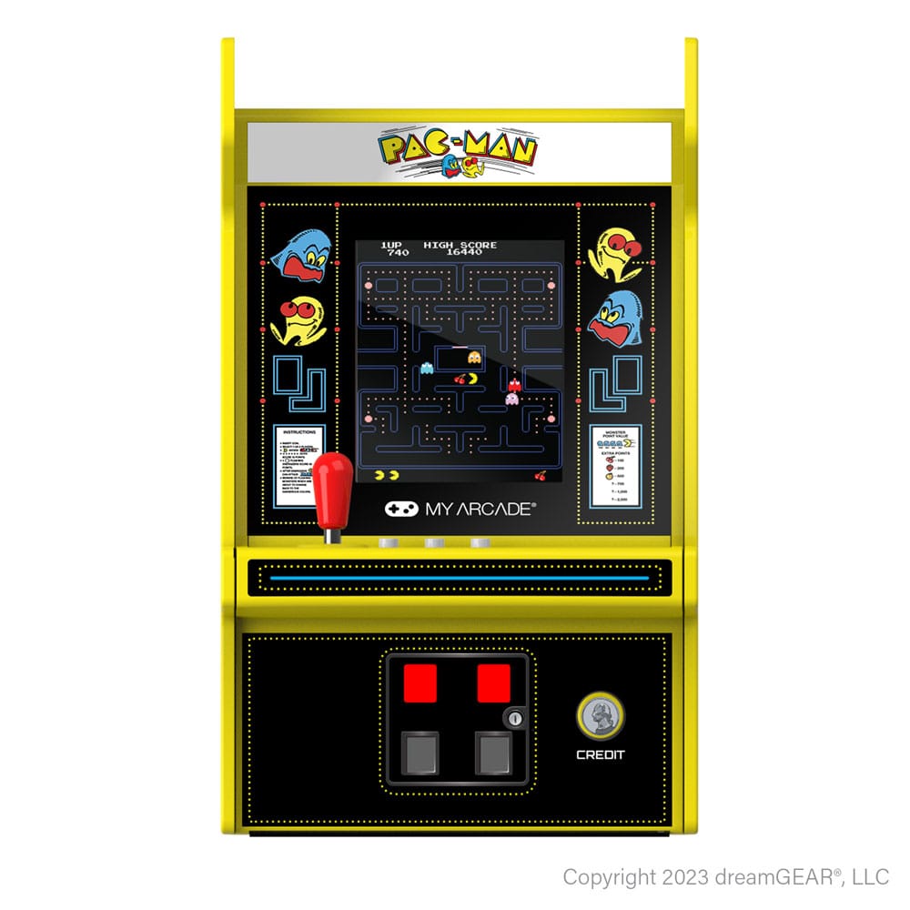 Pac-Man Console de jeu rétro portable Arcade Micro Player Pro