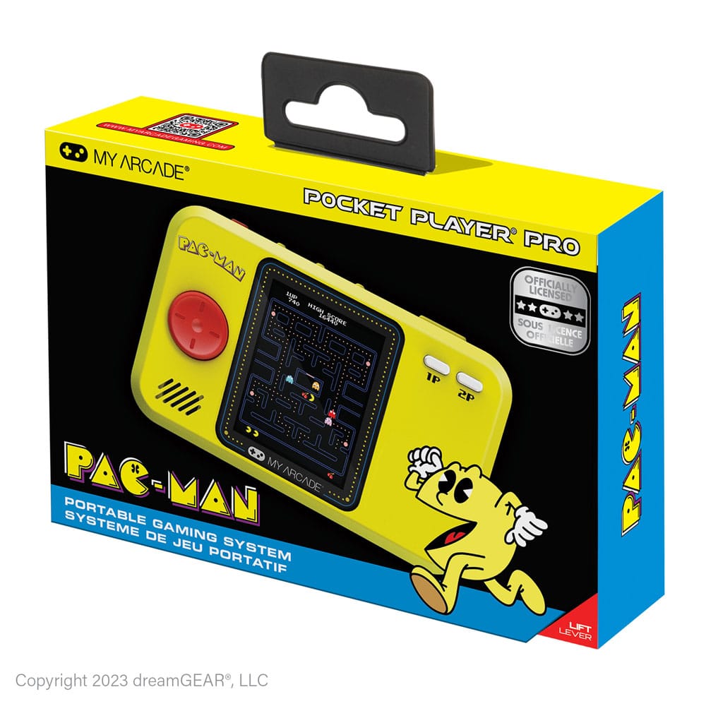 Pac-Man Console de jeu portable Pocket Player Pro