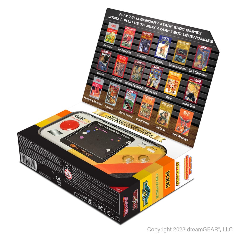 Atari Console de jeu portable Pocket Player Pro