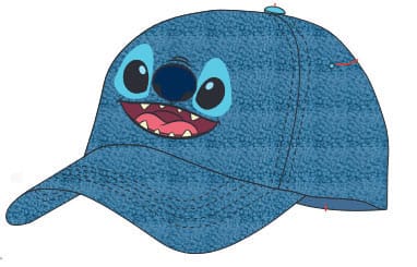 Lilo & Stitch casquette hip hop Cap Stitch´s Face