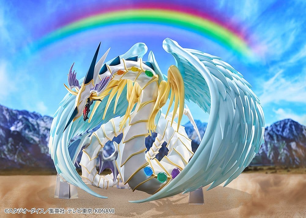 Yu-Gi-Oh! GX figurine PVC Rainbow Dragon 28 cm
