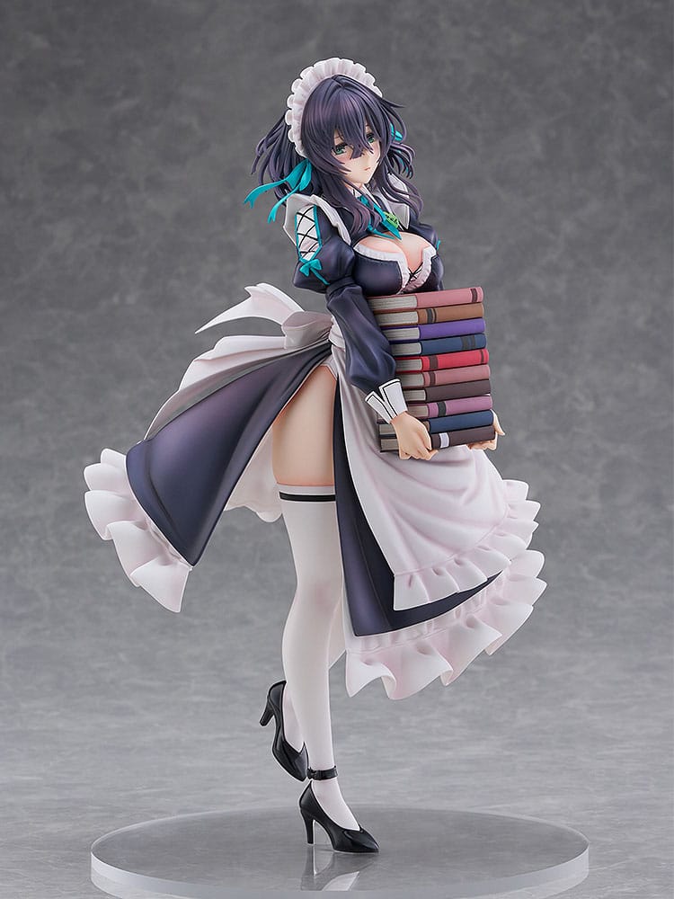 Original Illustration statuette PVC 1/6 Maid Maison Hanikami Kanojo Hikage Chigami Illustration by Piromizu 28 cm