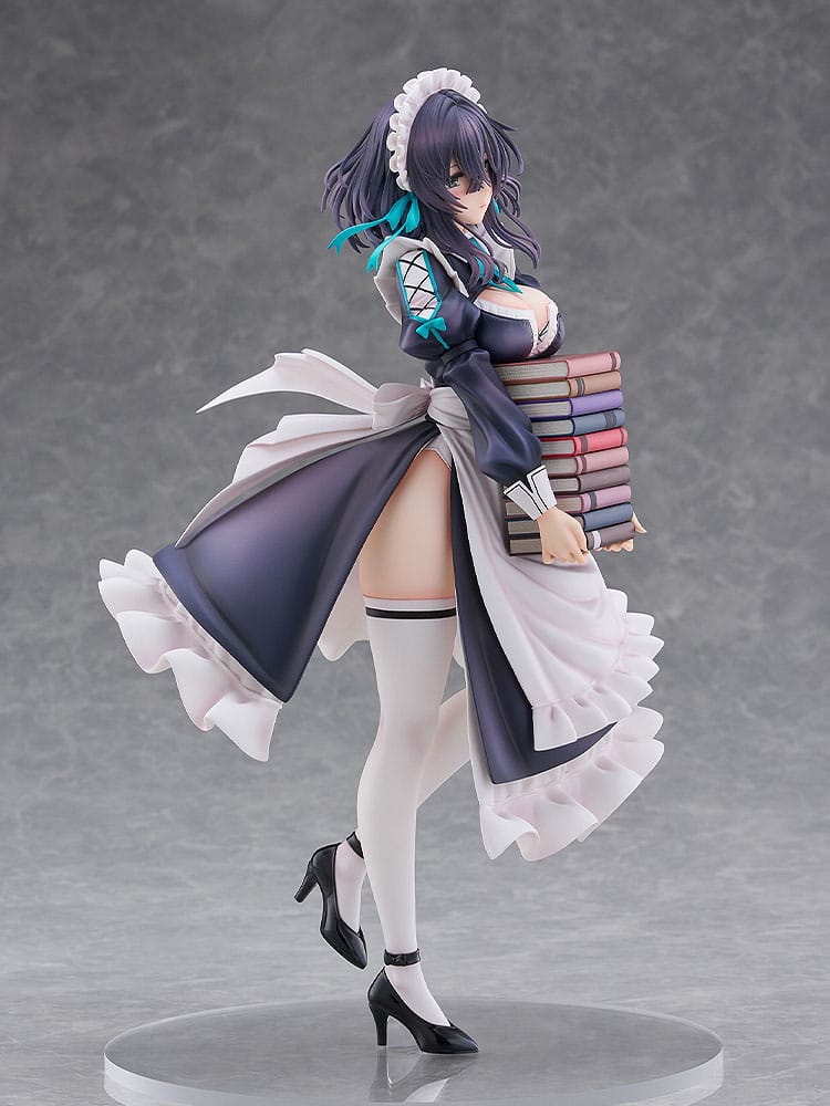 Original Illustration statuette PVC 1/6 Maid Maison Hanikami Kanojo Hikage Chigami Illustration by Piromizu 28 cm
