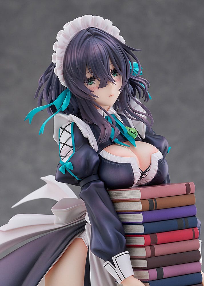 Original Illustration statuette PVC 1/6 Maid Maison Hanikami Kanojo Hikage Chigami Illustration by Piromizu 28 cm