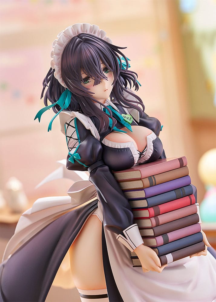 Original Illustration statuette PVC 1/6 Maid Maison Hanikami Kanojo Hikage Chigami Illustration by Piromizu 28 cm