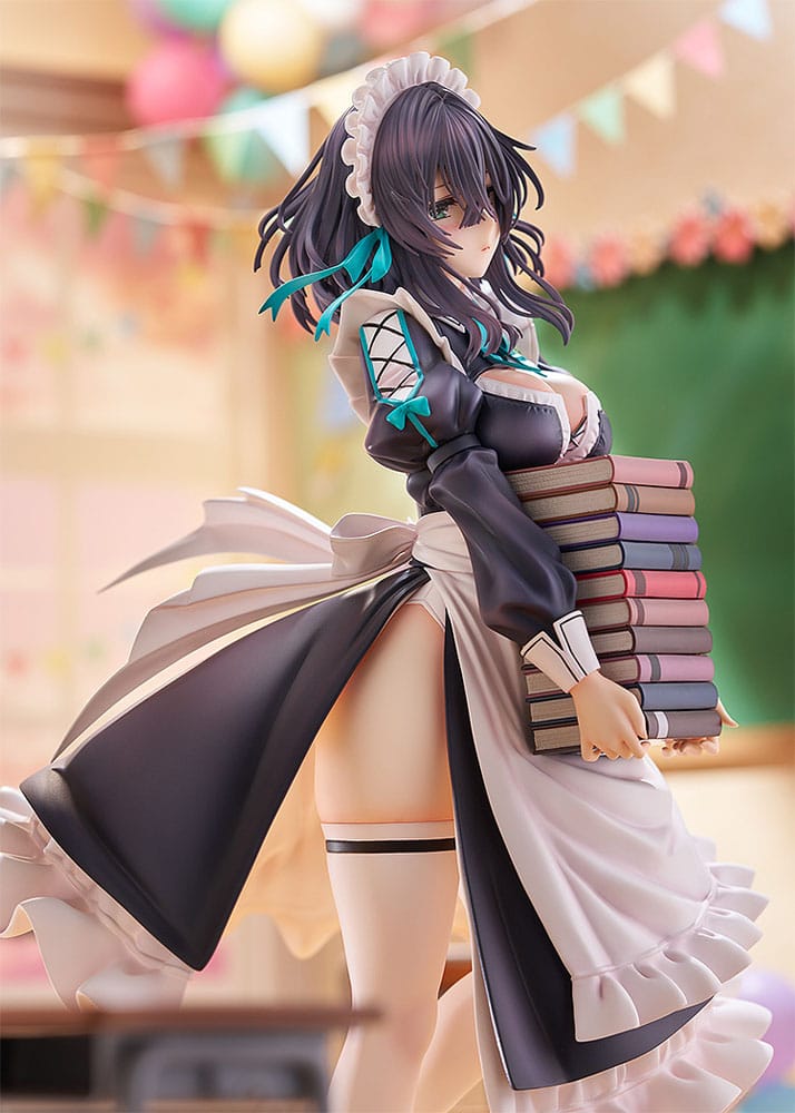 Original Illustration statuette PVC 1/6 Maid Maison Hanikami Kanojo Hikage Chigami Illustration by Piromizu 28 cm