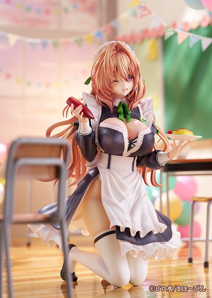Hanikami Kanojo statuette PVC 1/6 Maid Maison Hanikami Kanojo Sano Hiiragi 20 cm