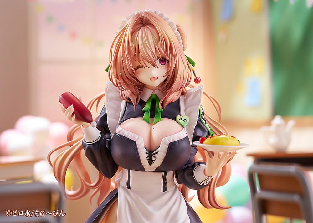 Hanikami Kanojo statuette PVC 1/6 Maid Maison Hanikami Kanojo Sano Hiiragi 20 cm