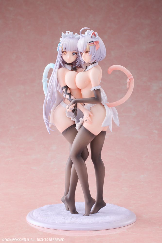 Original Character statuette PVC 1/6 Qing Xue & Chi Xue Illustrated by Yukineko 26 cm