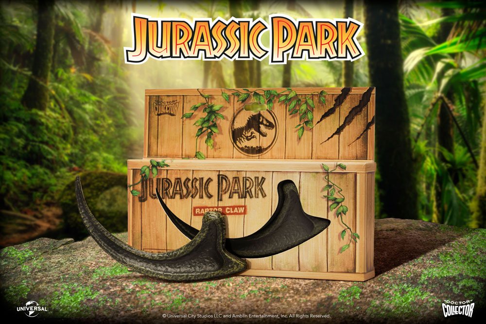 Jurassic Park réplique 1/1 griffe Raptor