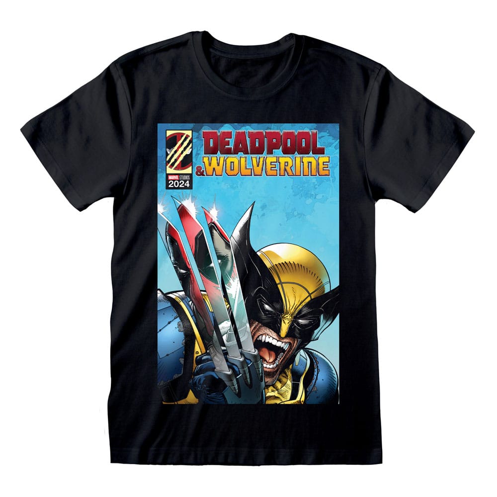Deadpool T-Shirt Wolverine Reflection (S)