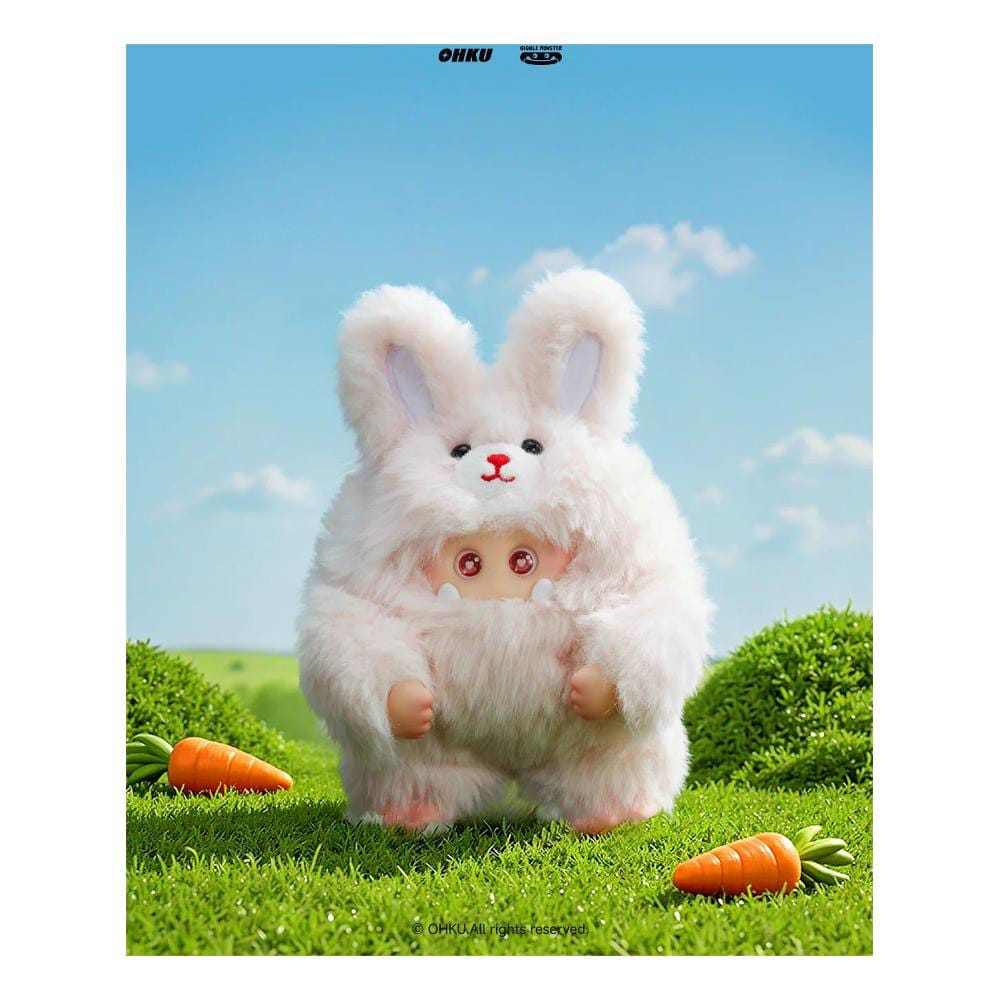 Giggle Monster présentoir porte-clés peluche 11 cm Furry Forest Series(6)