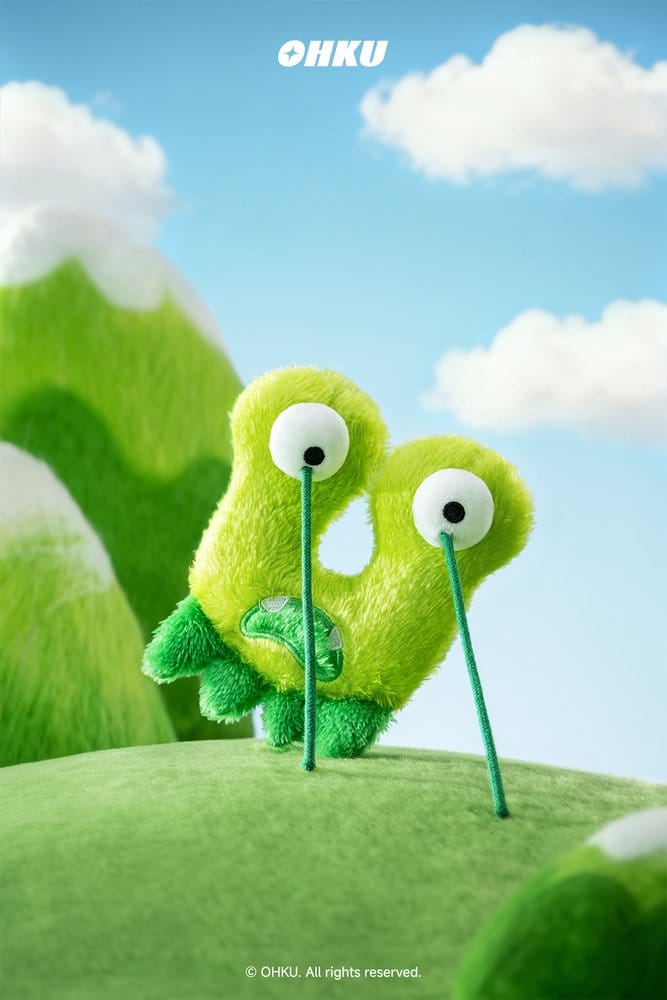 Giggle Monster assortiment mini breloque en peluche Blind Box Quirky Work Fam (6)