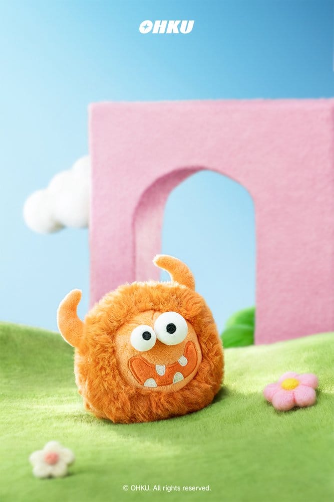 Giggle Monster assortiment mini breloque en peluche Blind Box Quirky Work Fam (6)
