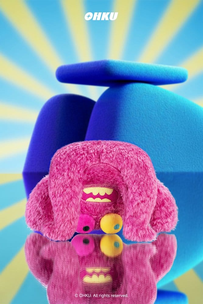 Giggle Monster assortiment mini breloque en peluche Blind Box Quirky Work Fam (6)