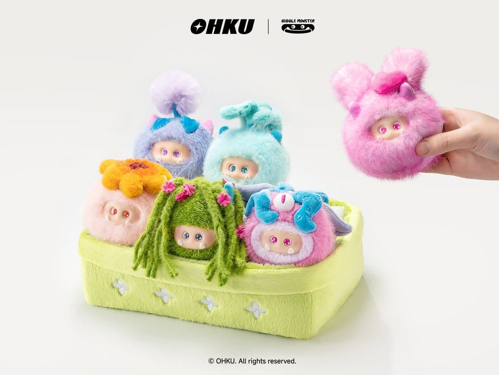 Giggle Monster assortiment figurines peluches Blind Box Sprout Story (6)