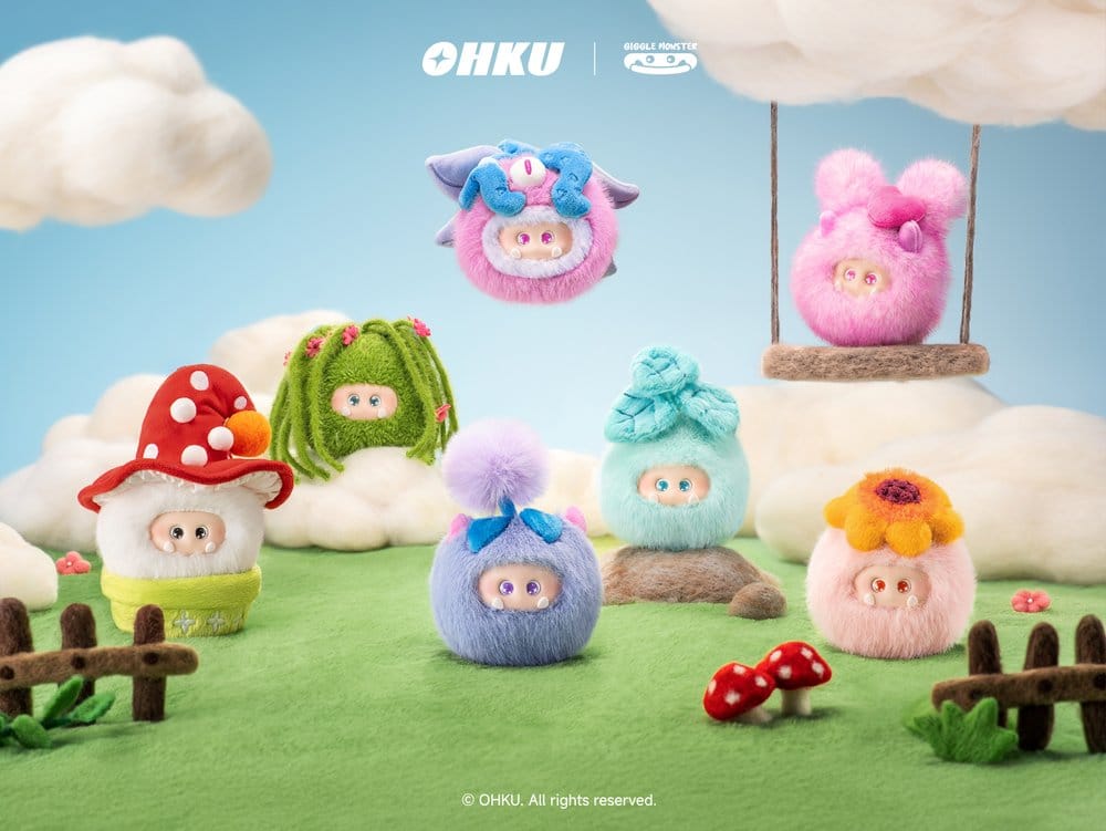 Giggle Monster assortiment figurines peluches Blind Box Sprout Story (6)