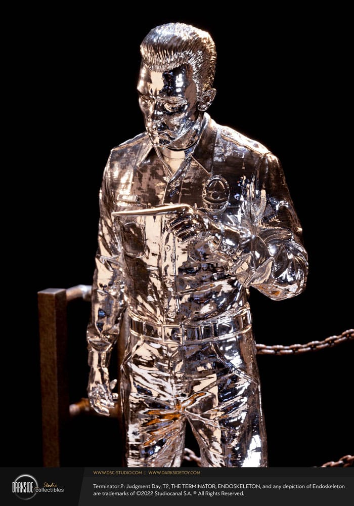 Terminator 2 Judgement Day statuette Premium 1/3 T-1000 Liquid Metal 30th Anniversary Edition 70 cm