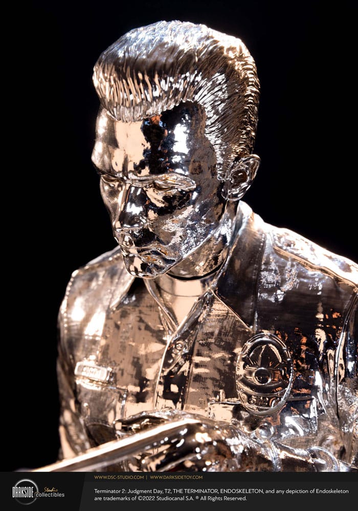 Terminator 2 Judgement Day statuette Premium 1/3 T-1000 Liquid Metal 30th Anniversary Edition 70 cm