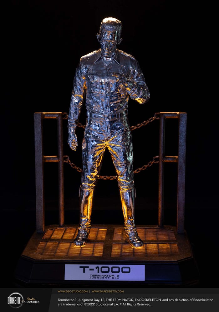 Terminator 2 Judgement Day statuette Premium 1/3 T-1000 Liquid Metal 30th Anniversary Edition 70 cm