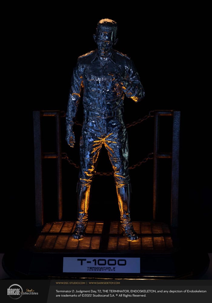 Terminator 2 Judgement Day statuette Premium 1/3 T-1000 Liquid Metal 30th Anniversary Edition 70 cm