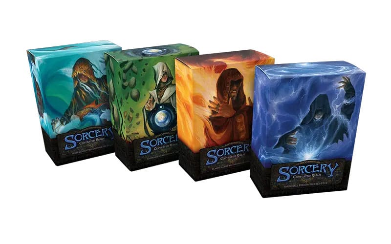 Sorcery: Contested Realm TCG Beta Edition présentoir Elemental Precon Decks (4) *ANGLAIS*
