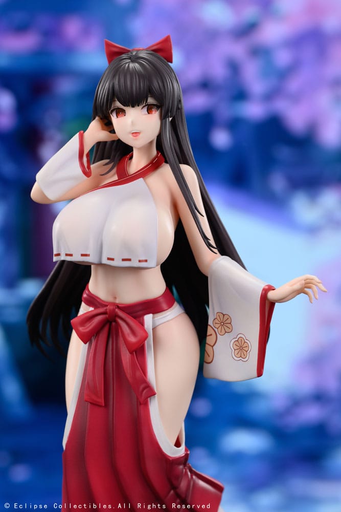 Original Character statuette PVC 1/7 Kasuga Miko Misaki 28 cm