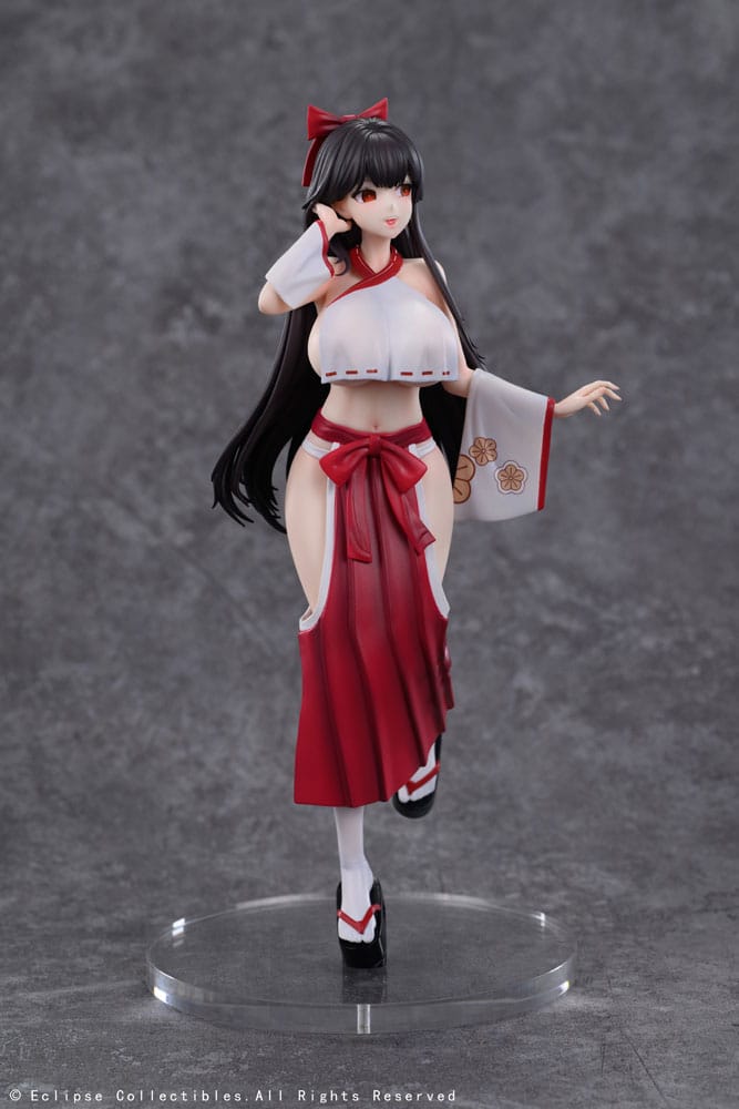 Original Character statuette PVC 1/7 Kasuga Miko Misaki 28 cm
