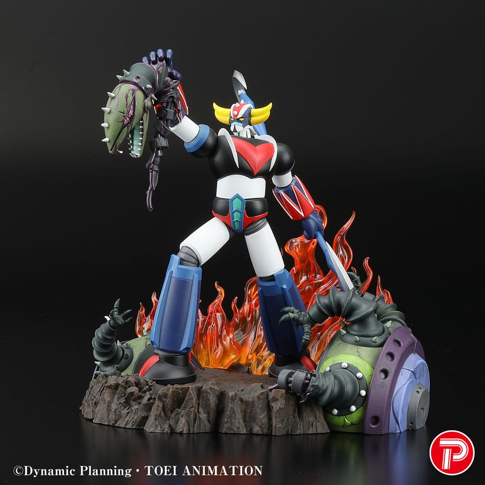 Grendizer statuette PVC Scene Selection 01 Grendizer a cry of Victory 14 cm