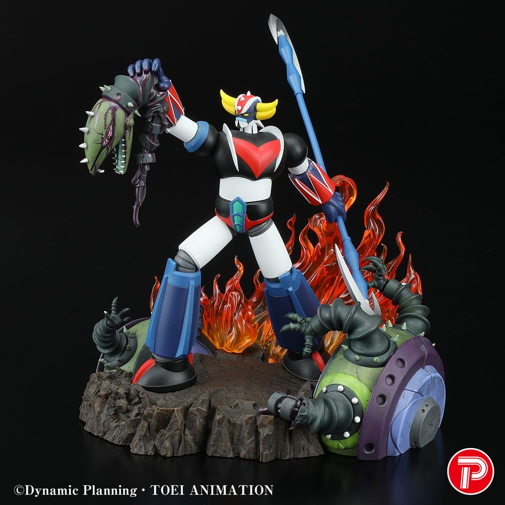 Grendizer statuette PVC Scene Selection 01 Grendizer a cry of Victory 14 cm