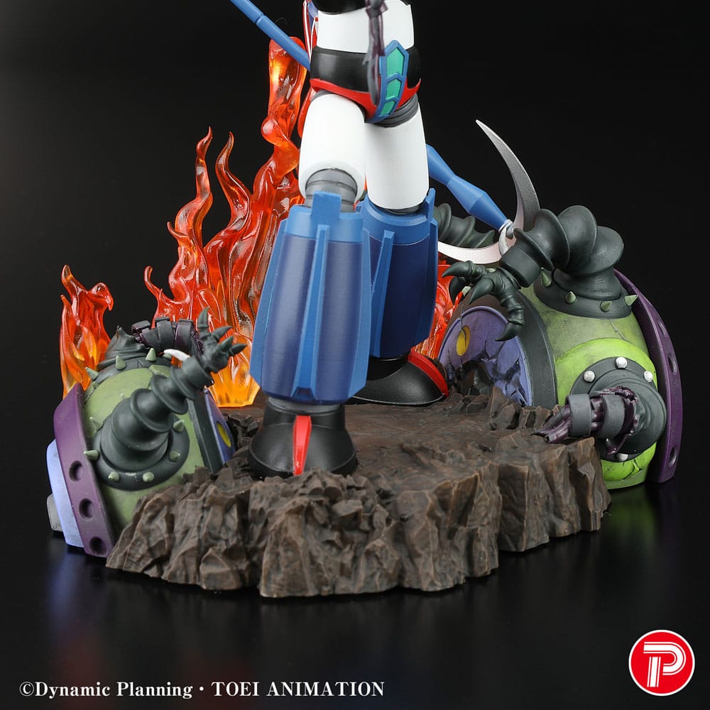 Grendizer statuette PVC Scene Selection 01 Grendizer a cry of Victory 14 cm