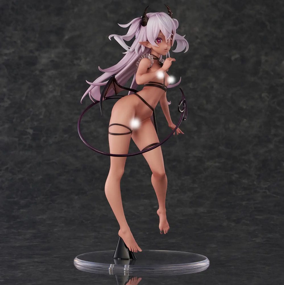 Original Character statuette PVC Dusky-Skinned Vampire Yoru-chan Illustration by Yukimiya Yuge 28 cm