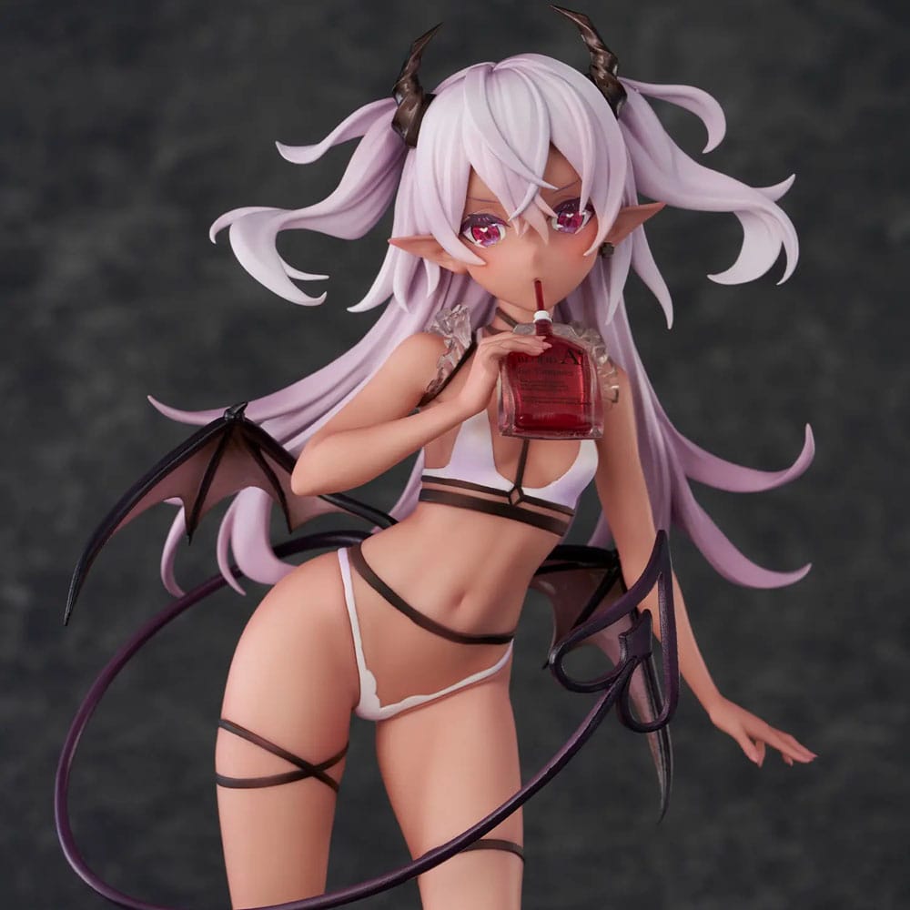 Original Character statuette PVC Dusky-Skinned Vampire Yoru-chan Illustration by Yukimiya Yuge 28 cm