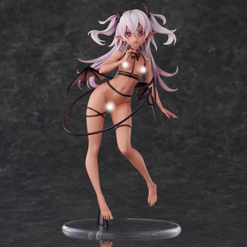 Original Character statuette PVC Dusky-Skinned Vampire Yoru-chan Illustration by Yukimiya Yuge 28 cm