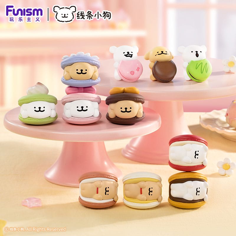 Maltese pack 3 présentoir mini-figurines Sweet Box Series Puppy Face 9 cm (6)