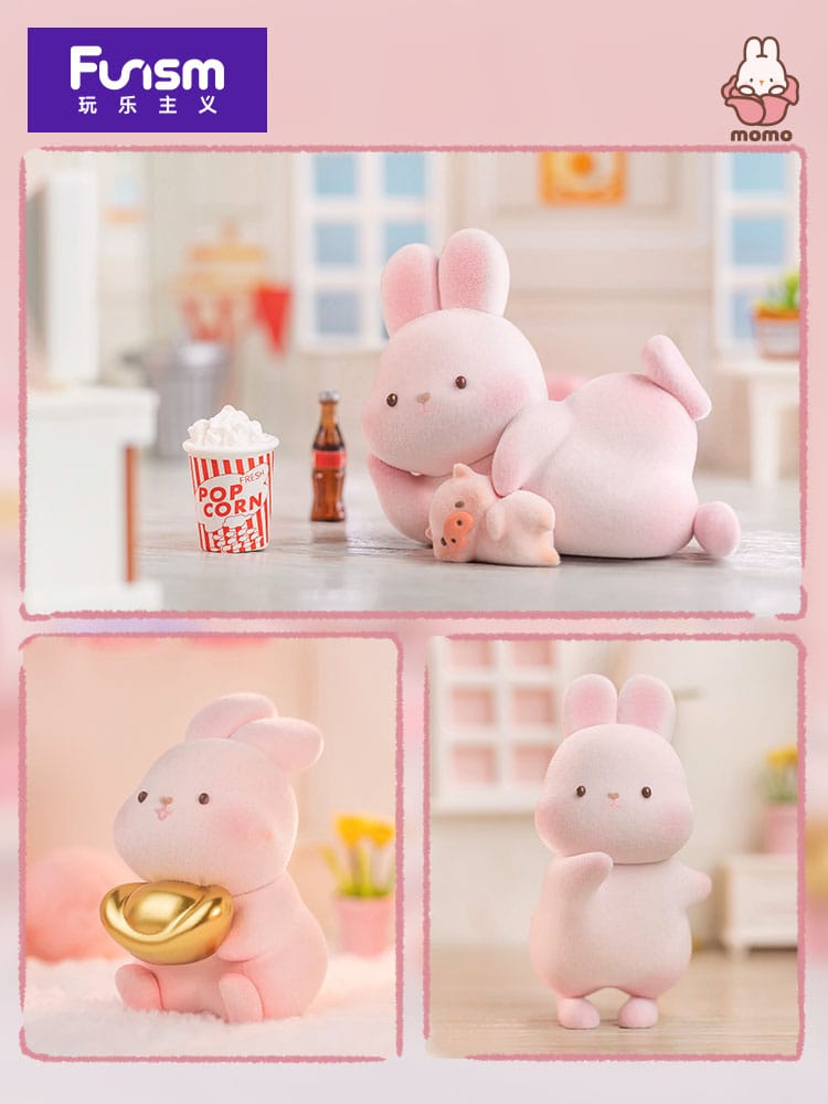 Momo Bunny présentoir mini-figurines Daily Series 9 cm (9)