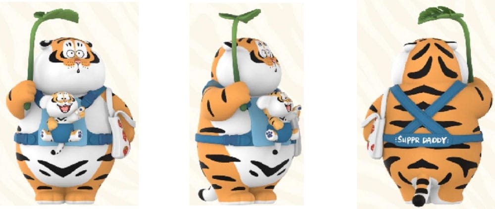 I Am Not Fat Tiger présentoir mini-figurines Roaring Love Series 9 cm (8)