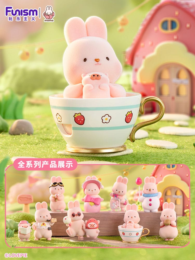 Momo Bunny présentoir mini-figurines Strawberry Town Series 9 cm (8)