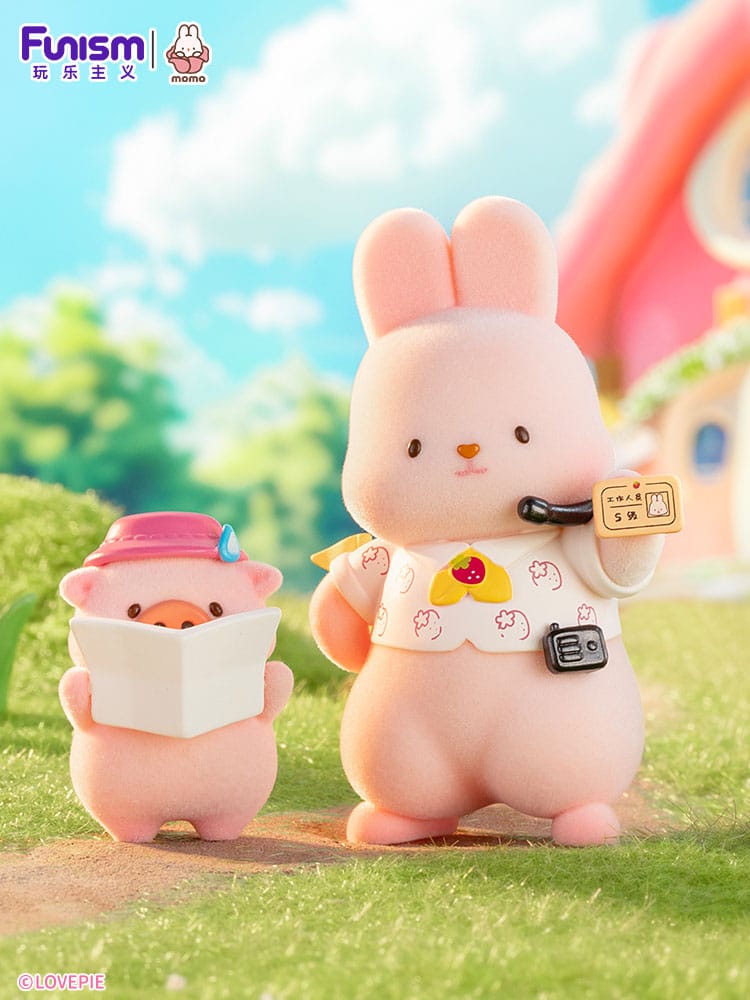 Momo Bunny présentoir mini-figurines Strawberry Town Series 9 cm (8)