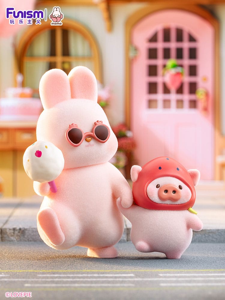 Momo Bunny présentoir mini-figurines Strawberry Town Series 9 cm (8)