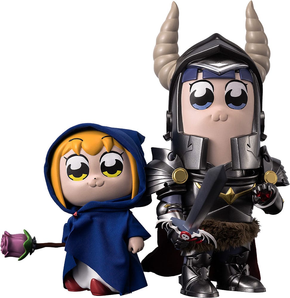 Pop Team Epic pack 2 figurines Chibi Creature Popuko & Pipimi Shining Shoulder Ver.